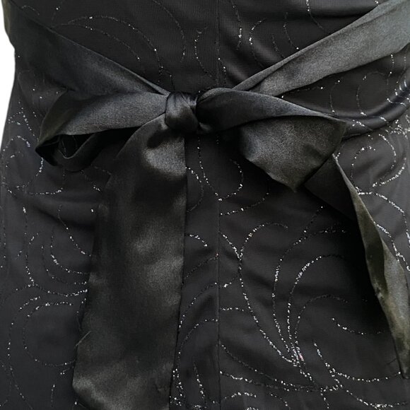 Y2K Babydoll Sheer Mesh Whimsigoth Tank Top Black Shimmer Dark Fairy Grunge-M - Picture 13 of 16